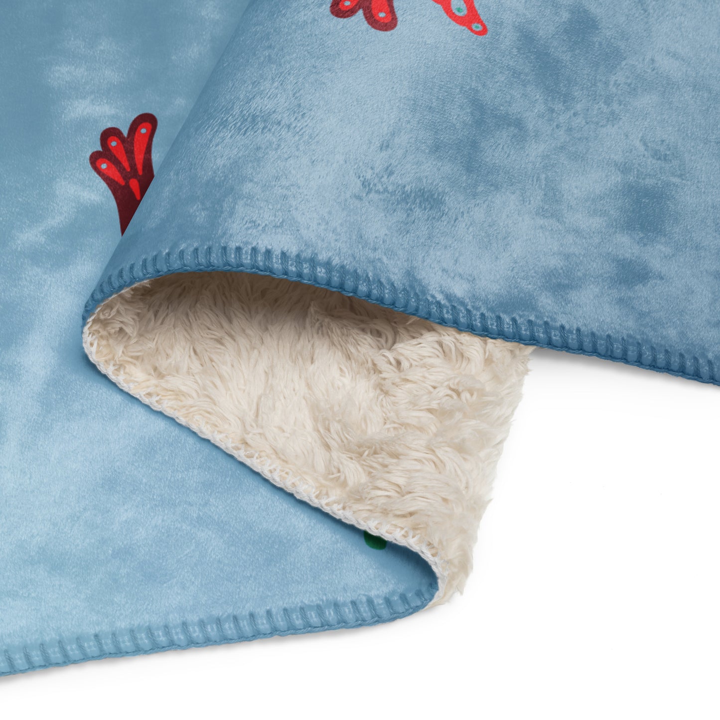 Sherpa Christmas blanket