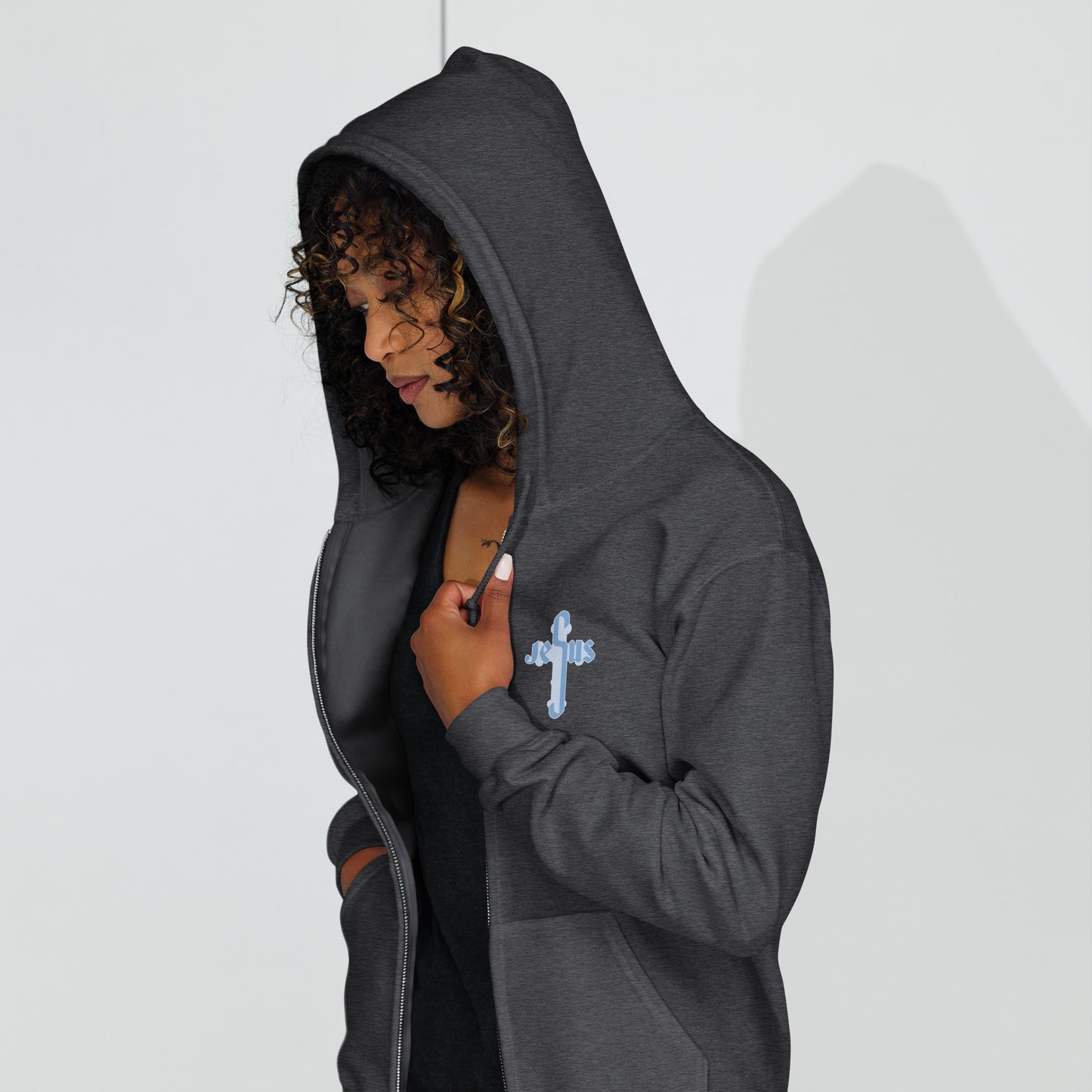 heavy blend zip hoodie