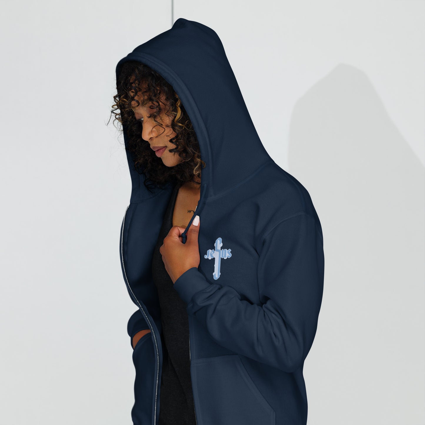 heavy blend zip hoodie