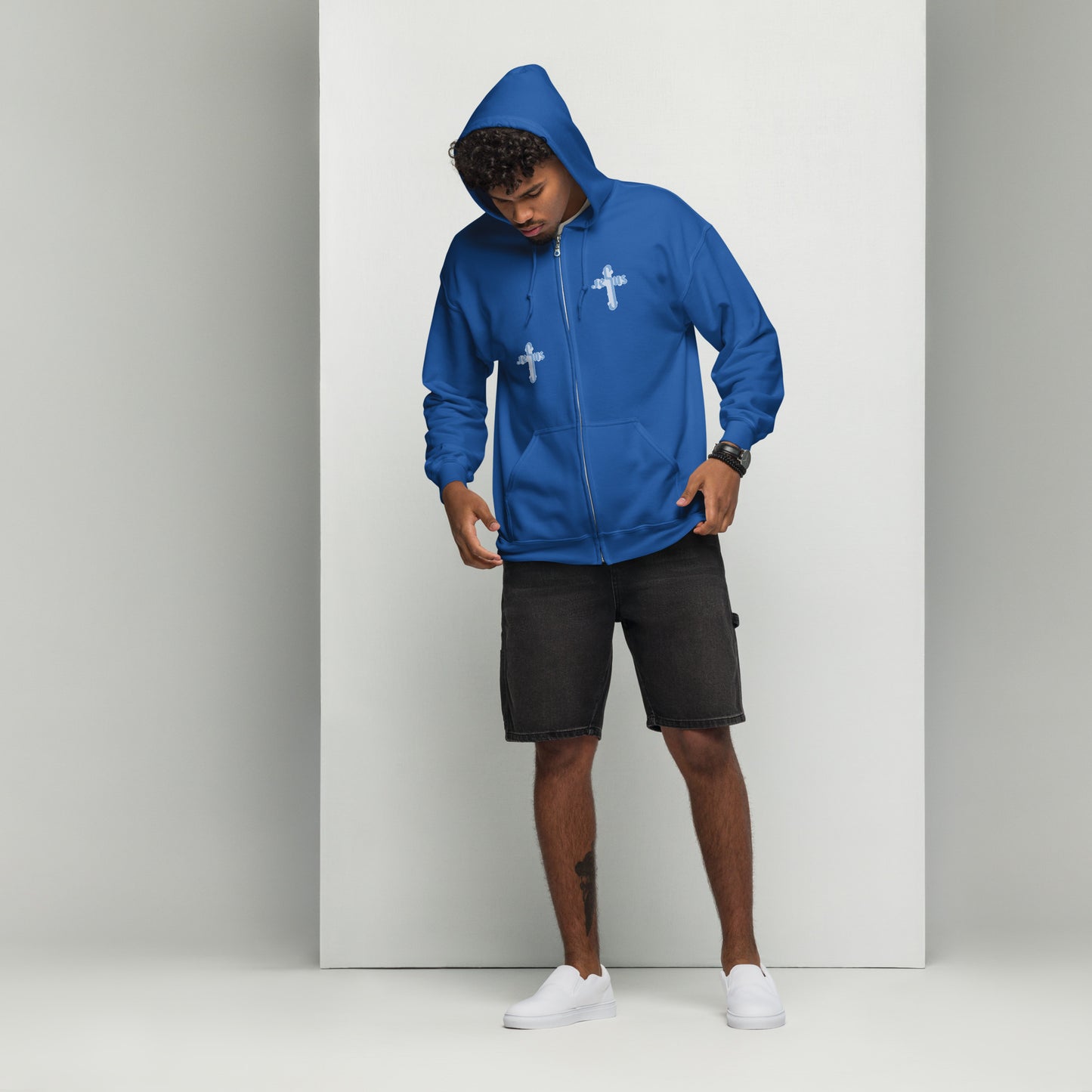 Jesus heavy blend zip hoodie