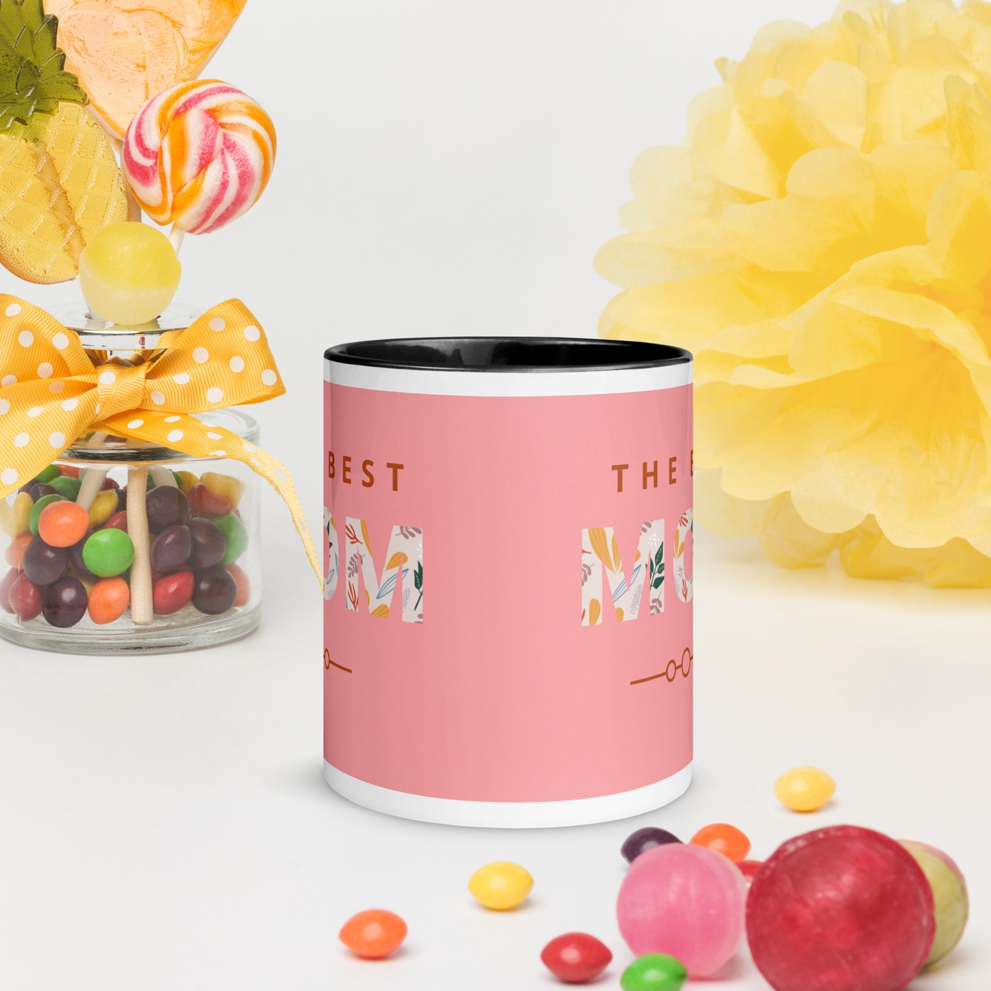 The Best Mom - Mug with Color Inside