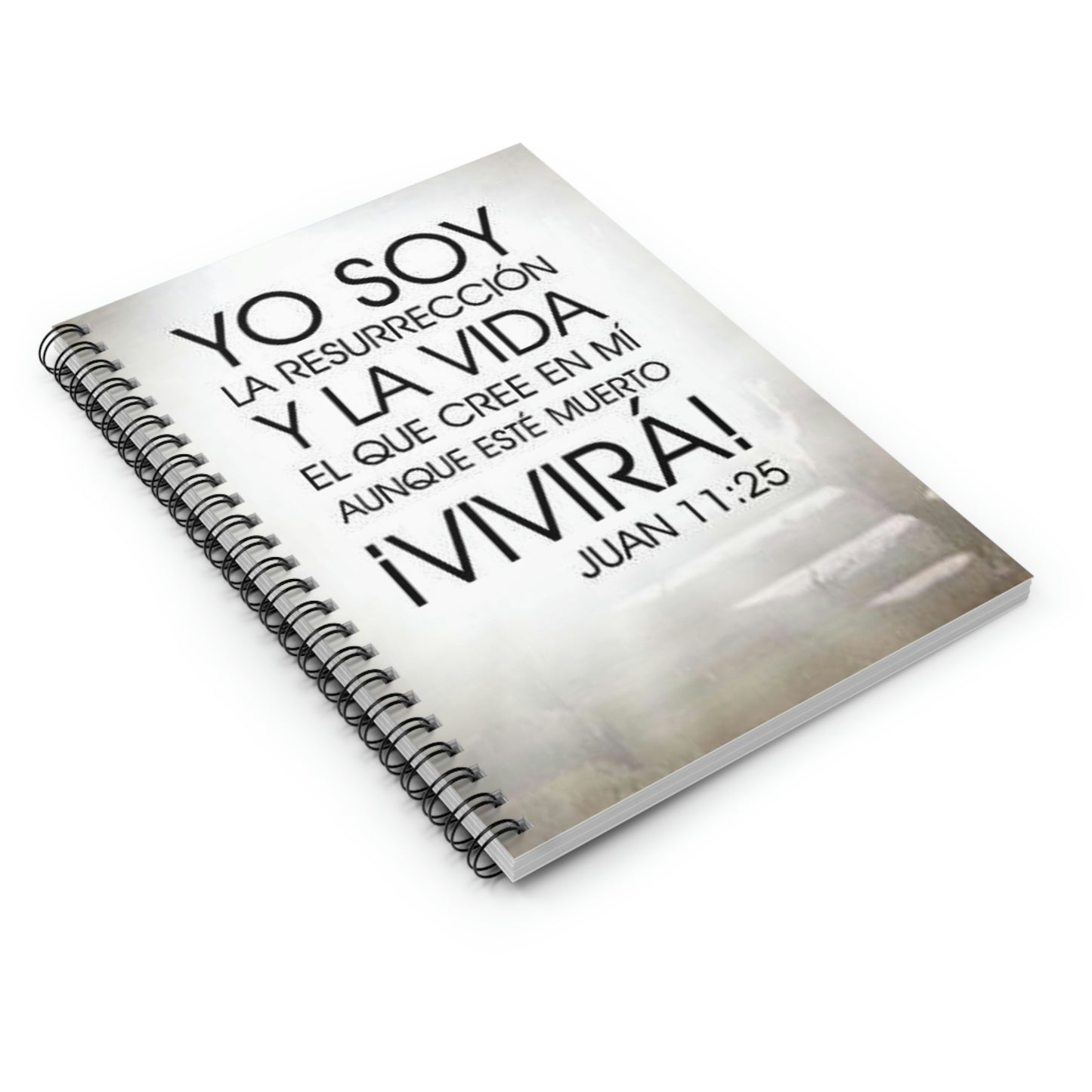 Spiral Resurrection Notebook - Ruled Line