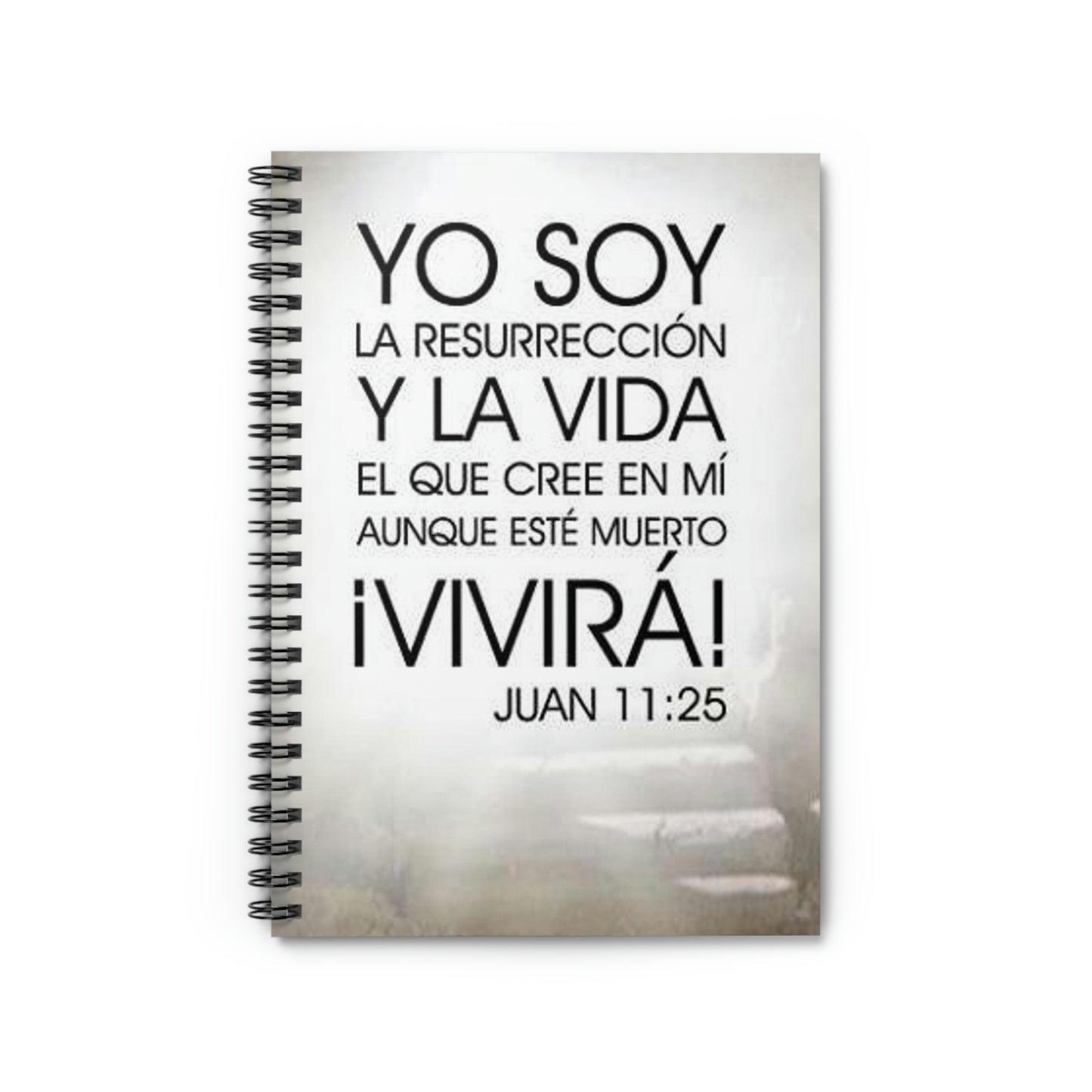 Spiral Resurrection Notebook - Ruled Line