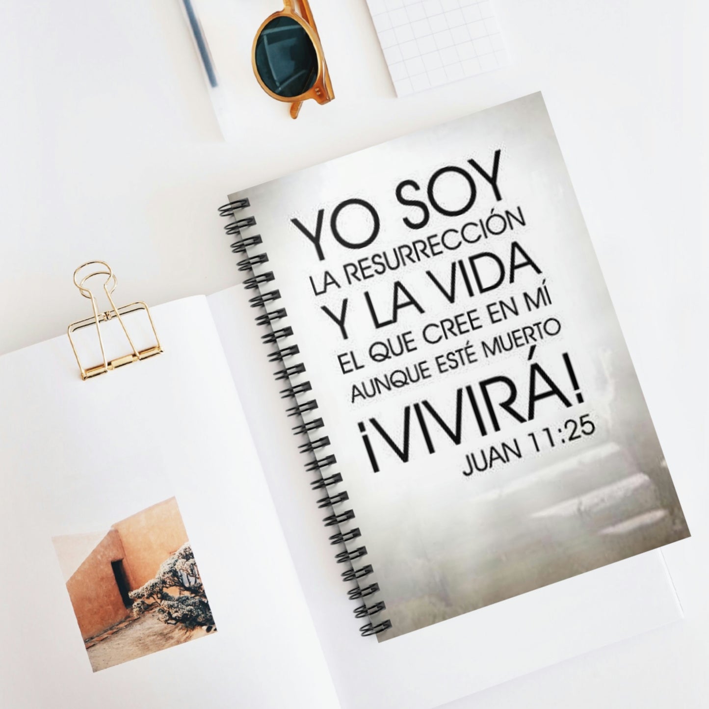 Spiral Resurrection Notebook - Ruled Line