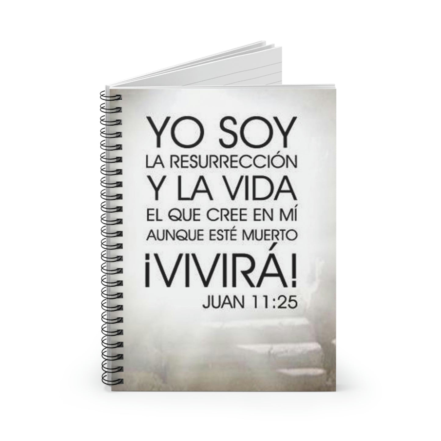 Spiral Resurrection Notebook - Ruled Line