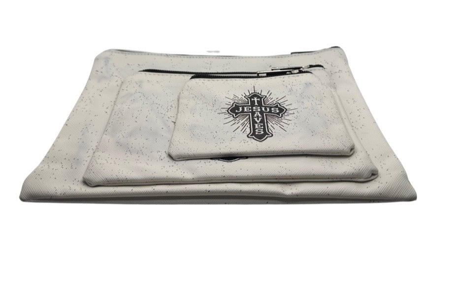 Jesus Saves Christian Pencil Case, Bible Study Tools,