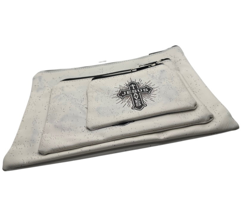 Jesus Saves Christian Pencil Case, Bible Study Tools,