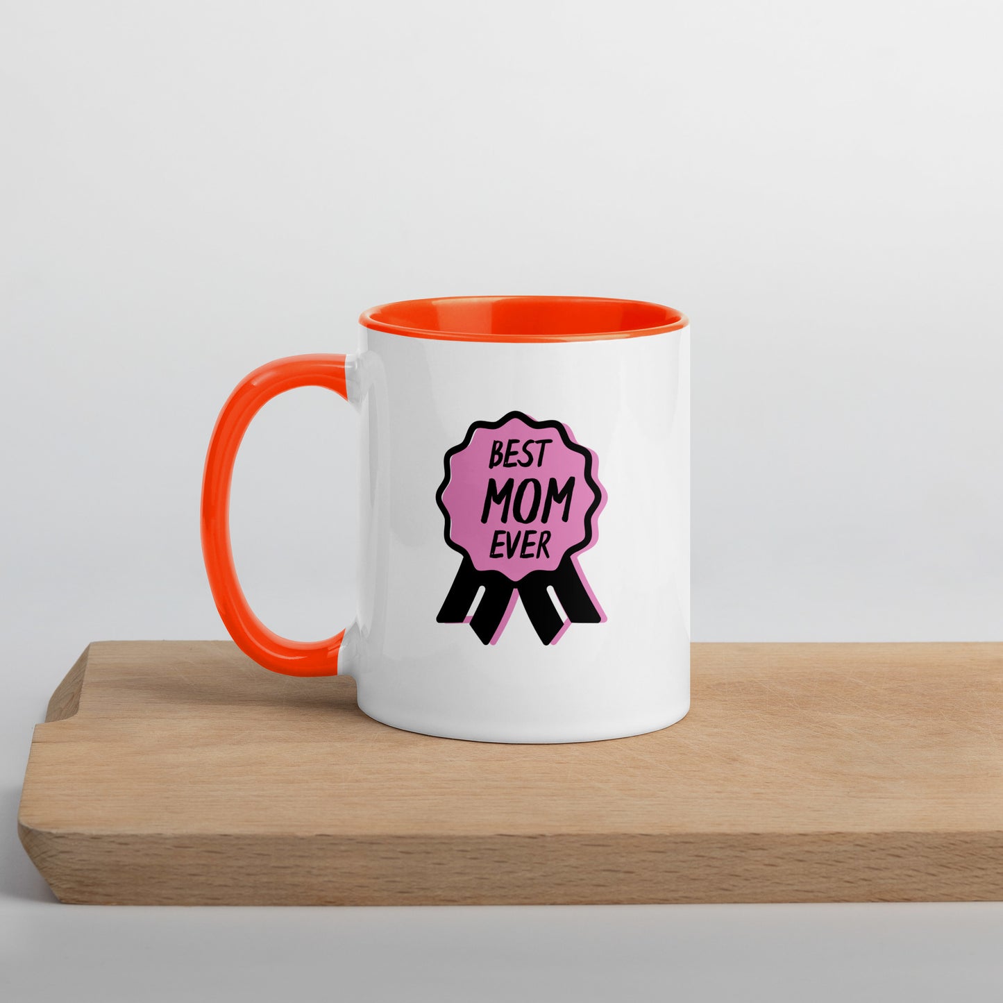 Best Mom Ever Mug with Color Inside