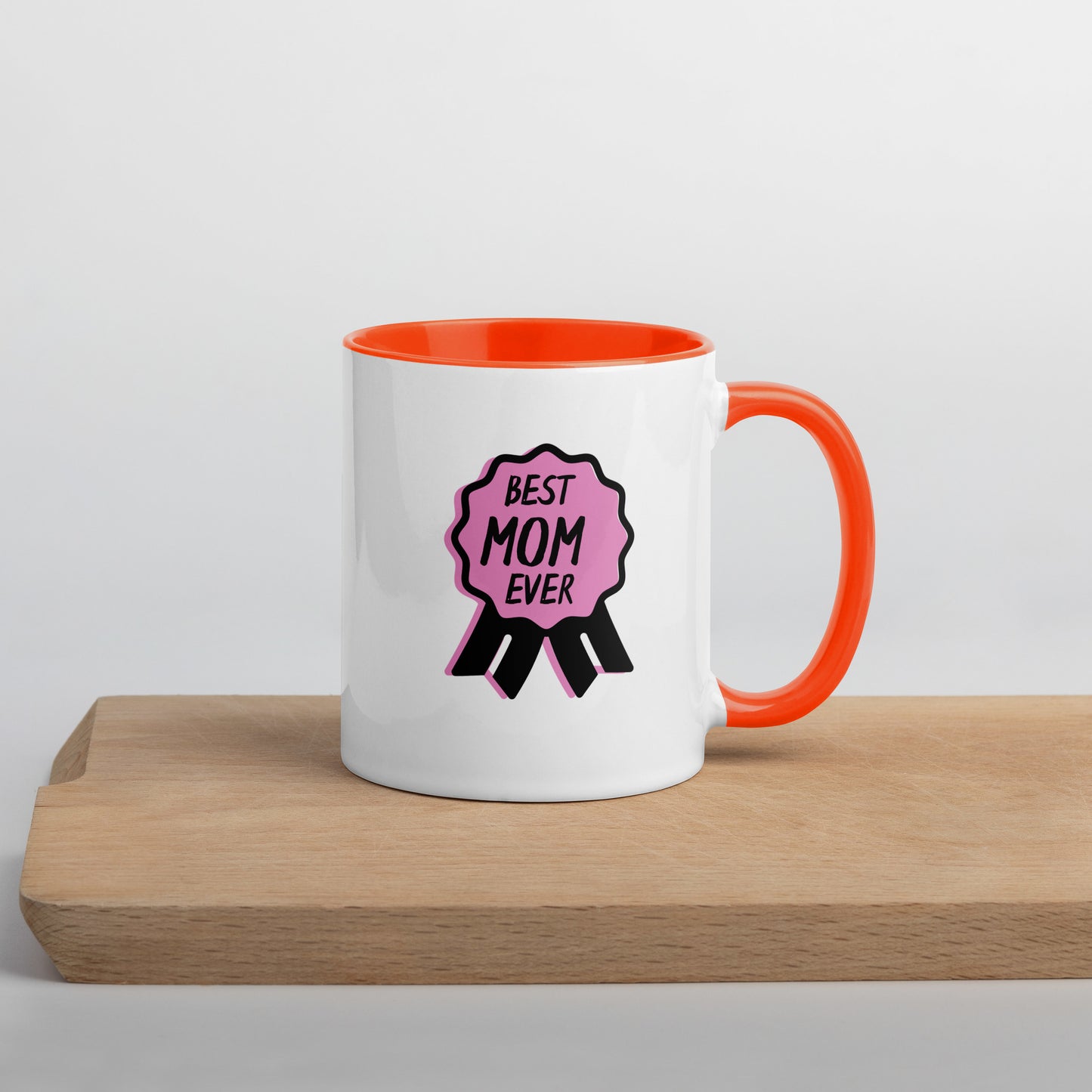 Best Mom Ever Mug with Color Inside