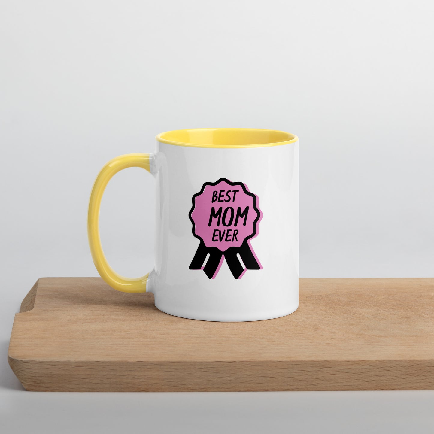 Best Mom Ever Mug with Color Inside