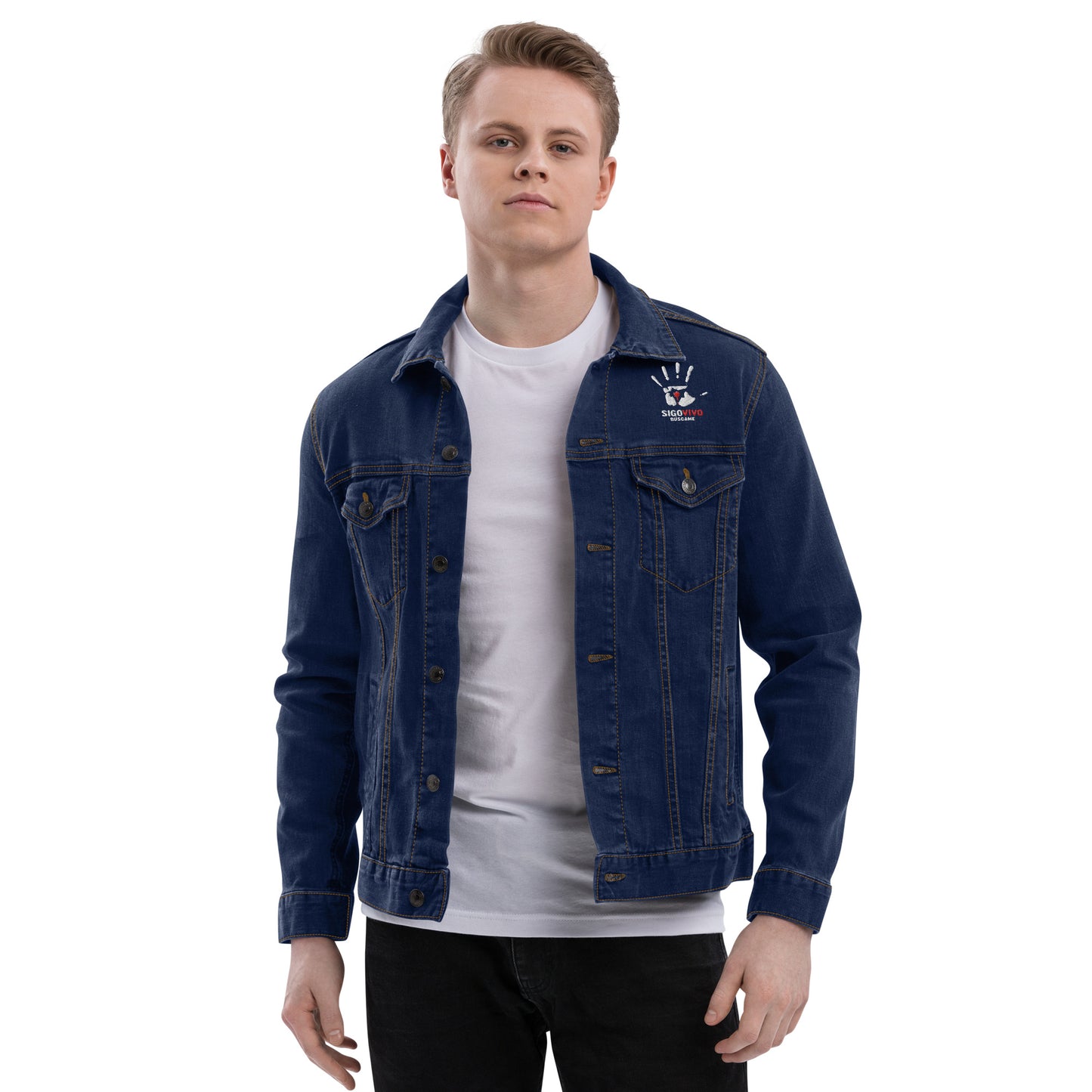 Men denim jacket