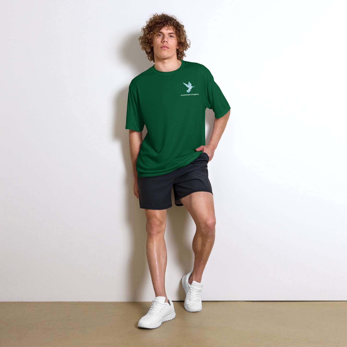 God with Us performance crew neck t-shirt