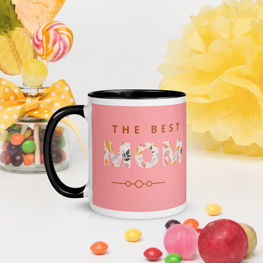 The Best Mom - Mug with Color Inside
