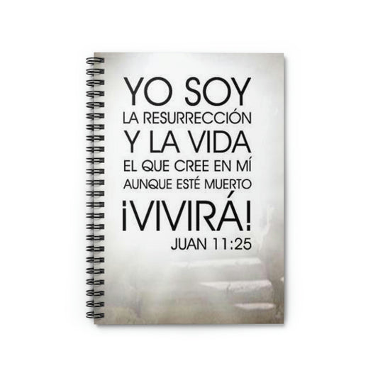 Spiral Resurrection Notebook - Ruled Line