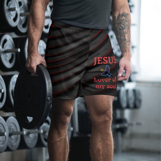 Jesus Men's Recycled Athletic Shorts