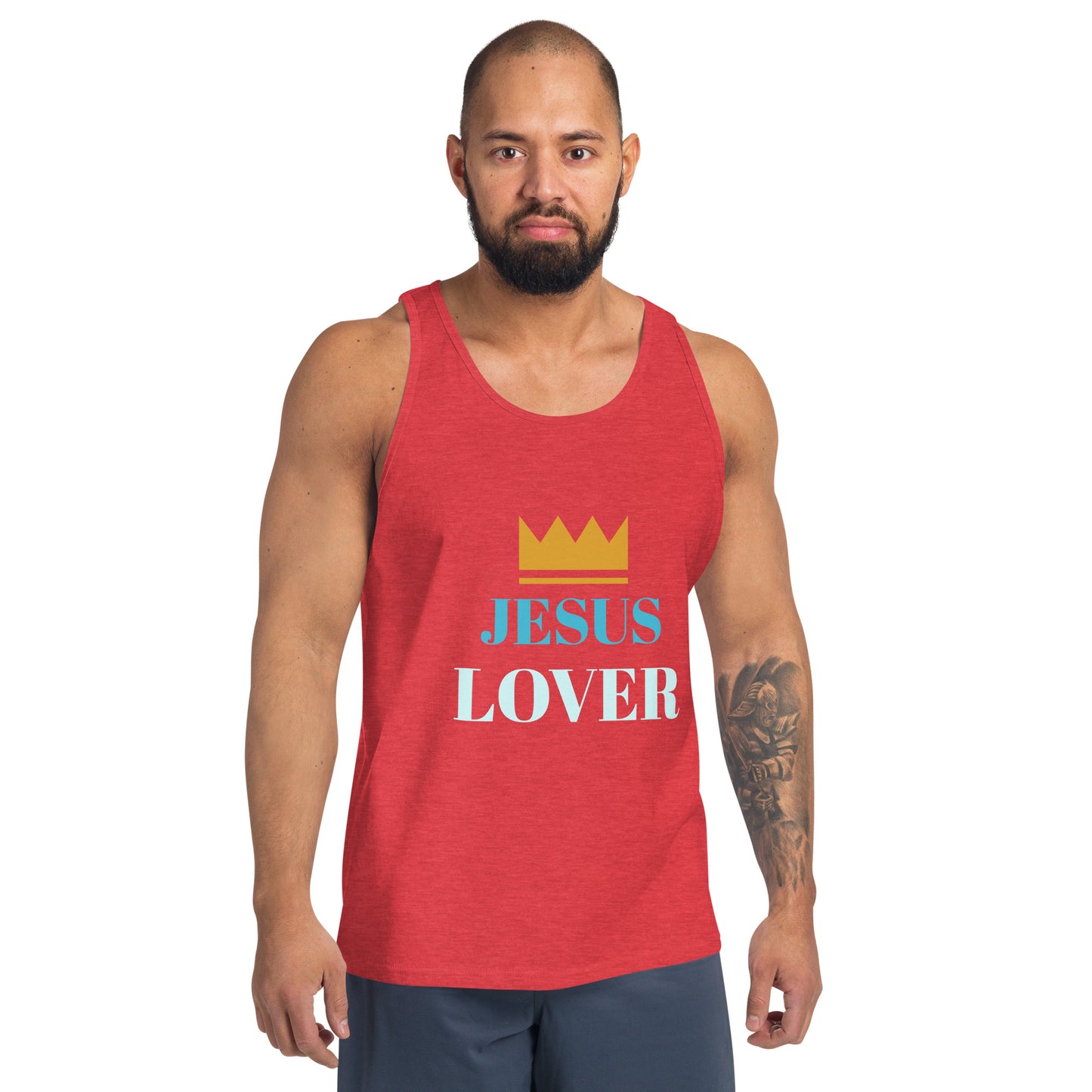 Jesus Lover Unisex Tank Top