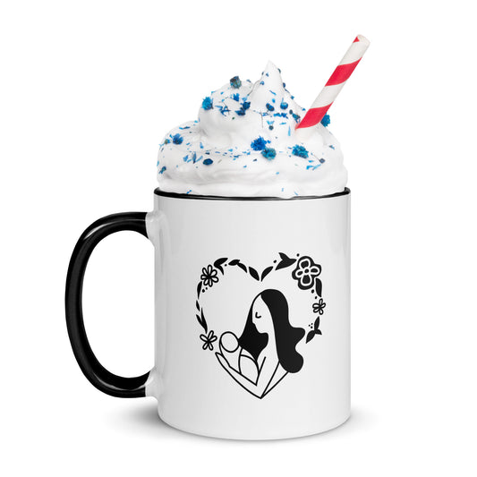 Happy  Mothers day Mug with Color Inside