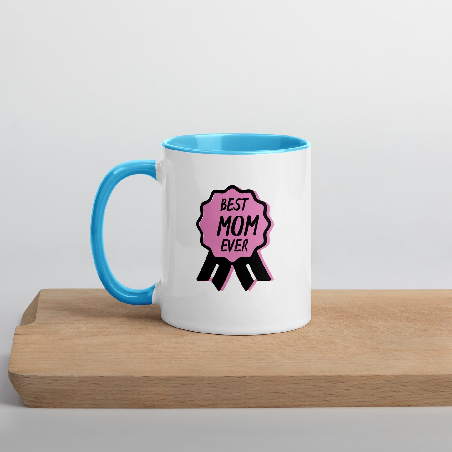 Best Mom Ever Mug with Color Inside