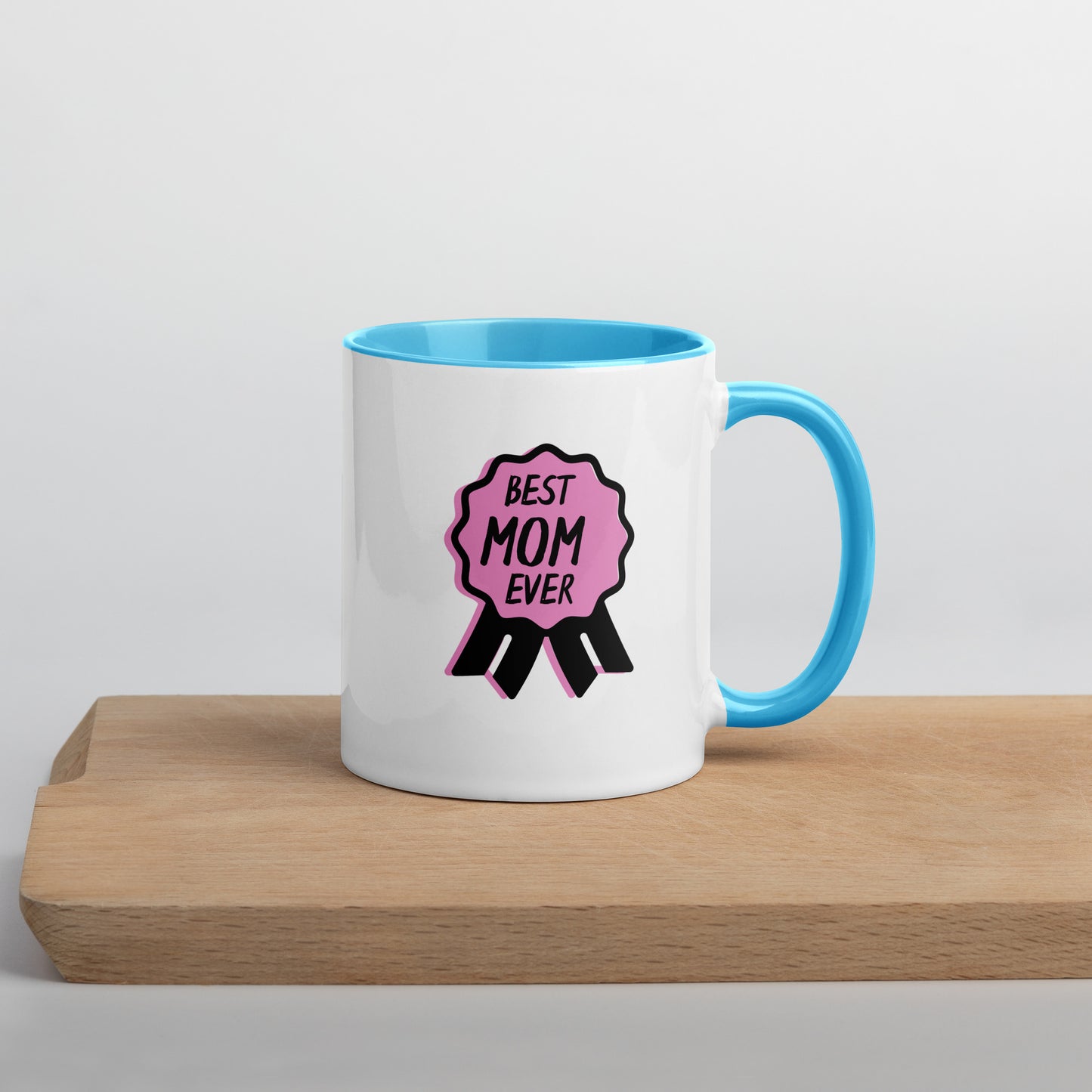 Best Mom Ever Mug with Color Inside