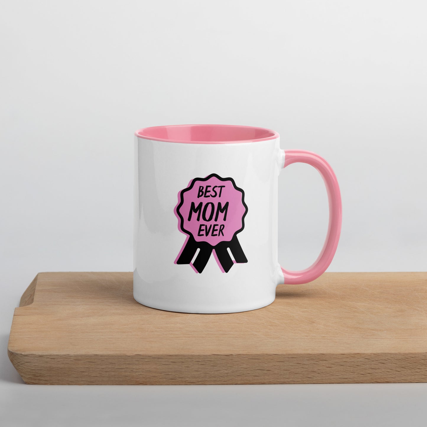 Best Mom Ever Mug with Color Inside