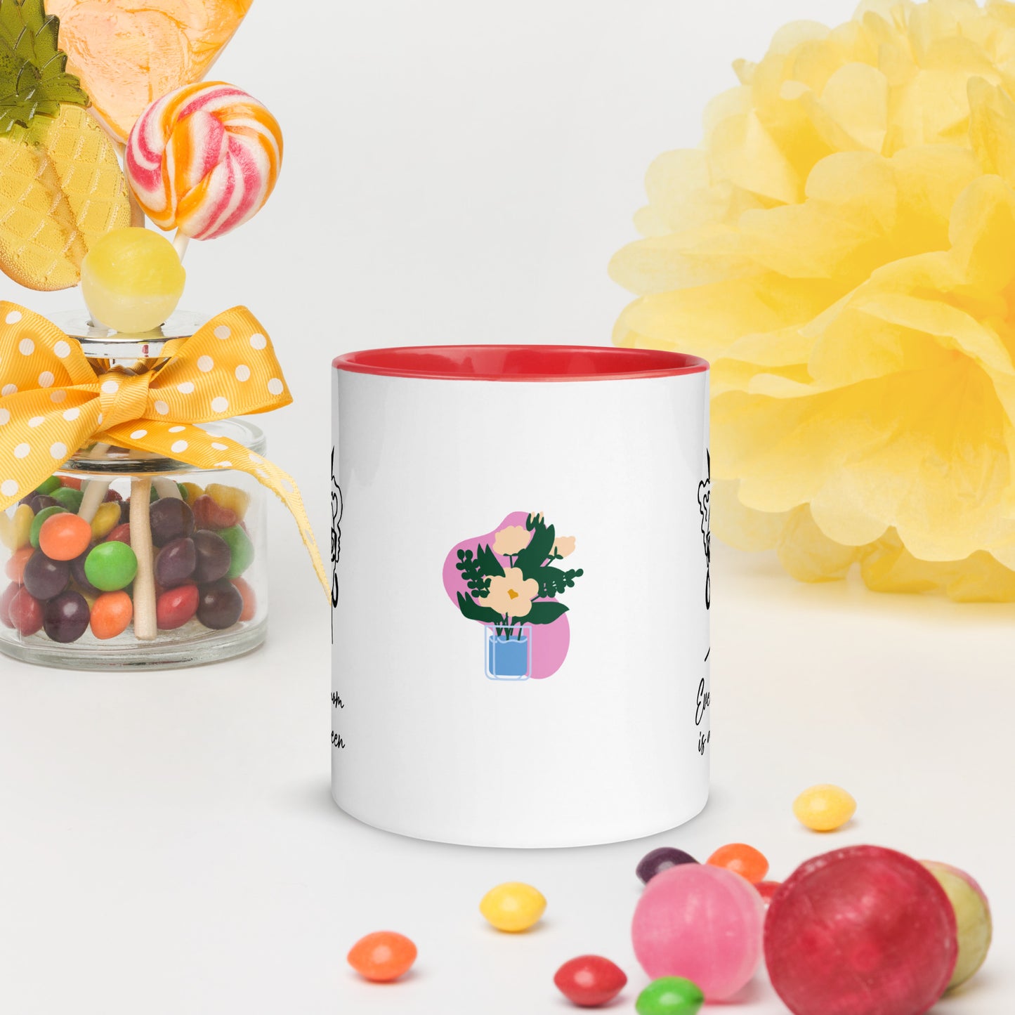 Every Mom is a Queen-Mug with Color Inside