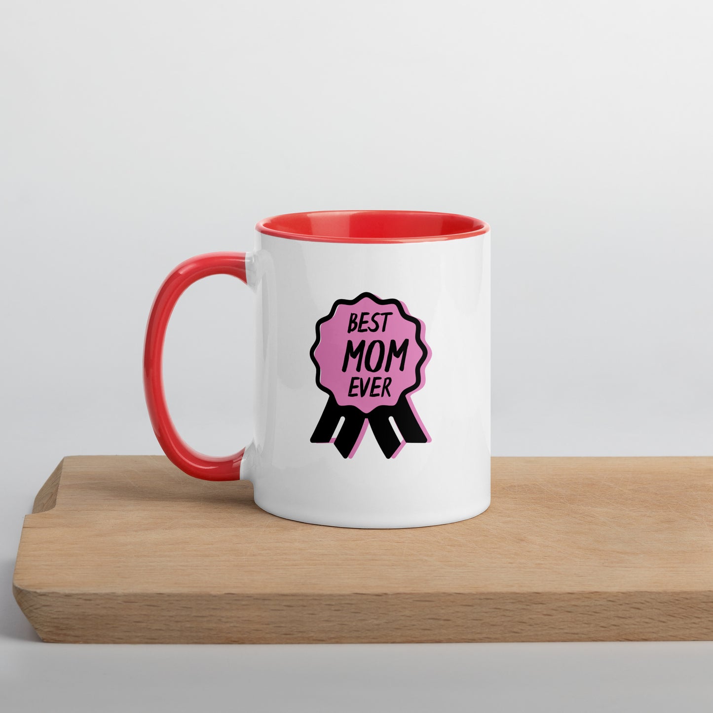 Best Mom Ever Mug with Color Inside