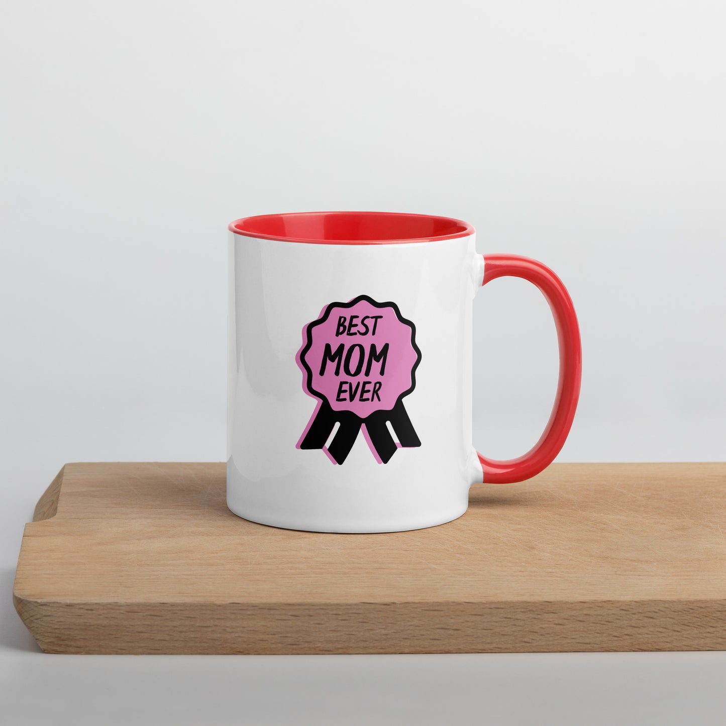Best Mom Ever Mug with Color Inside