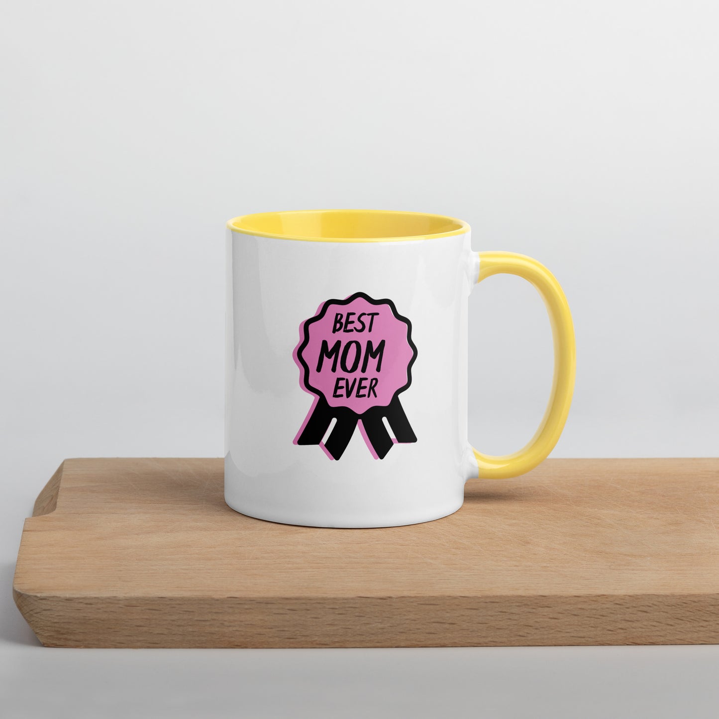 Best Mom Ever Mug with Color Inside